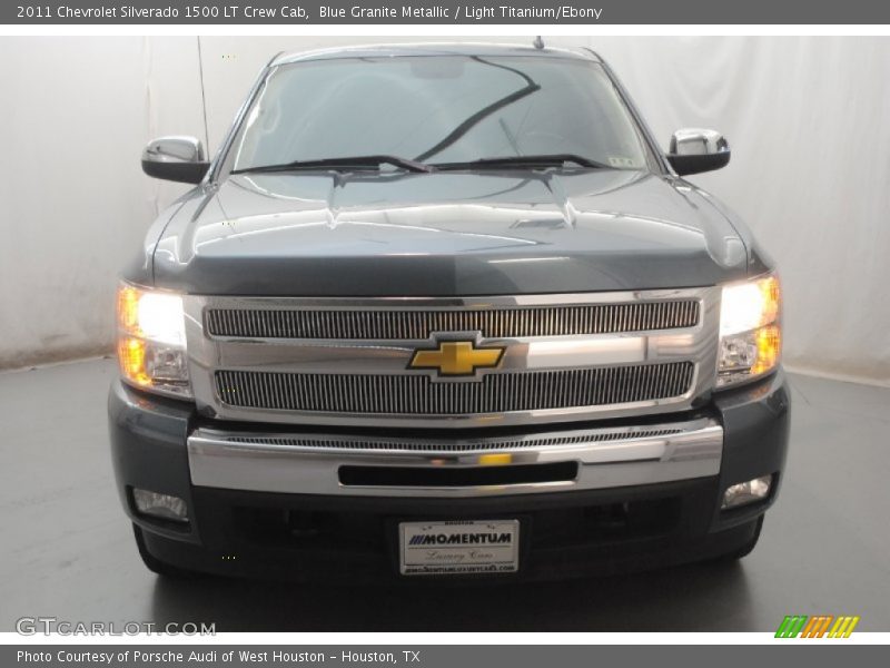 Blue Granite Metallic / Light Titanium/Ebony 2011 Chevrolet Silverado 1500 LT Crew Cab