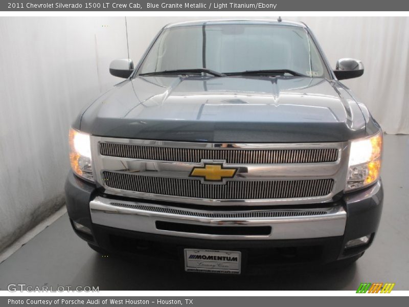 Blue Granite Metallic / Light Titanium/Ebony 2011 Chevrolet Silverado 1500 LT Crew Cab