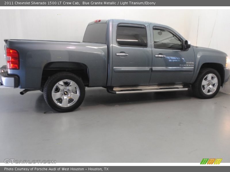 Blue Granite Metallic / Light Titanium/Ebony 2011 Chevrolet Silverado 1500 LT Crew Cab
