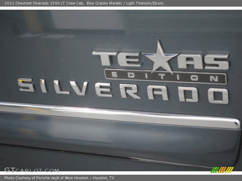 Blue Granite Metallic / Light Titanium/Ebony 2011 Chevrolet Silverado 1500 LT Crew Cab