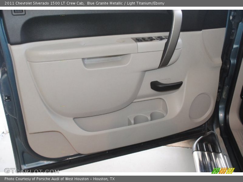 Blue Granite Metallic / Light Titanium/Ebony 2011 Chevrolet Silverado 1500 LT Crew Cab