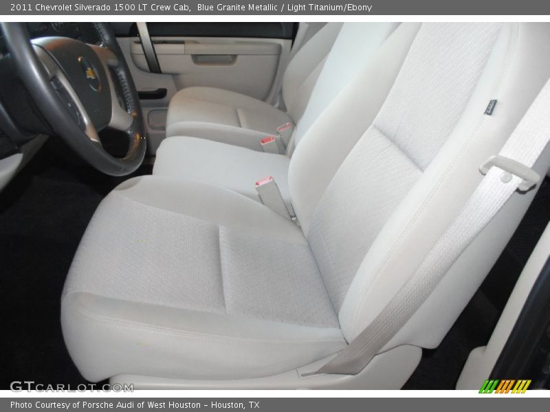 Blue Granite Metallic / Light Titanium/Ebony 2011 Chevrolet Silverado 1500 LT Crew Cab