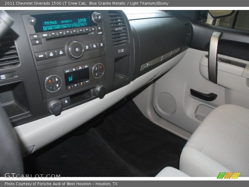 Blue Granite Metallic / Light Titanium/Ebony 2011 Chevrolet Silverado 1500 LT Crew Cab