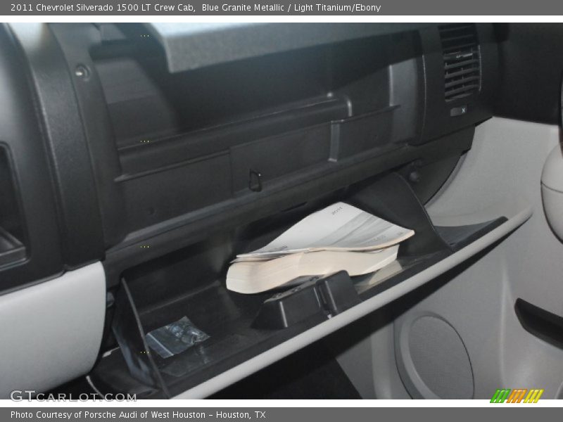 Blue Granite Metallic / Light Titanium/Ebony 2011 Chevrolet Silverado 1500 LT Crew Cab