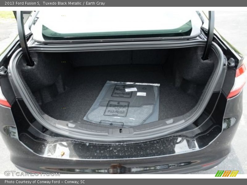 Tuxedo Black Metallic / Earth Gray 2013 Ford Fusion S