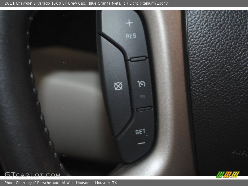 Blue Granite Metallic / Light Titanium/Ebony 2011 Chevrolet Silverado 1500 LT Crew Cab