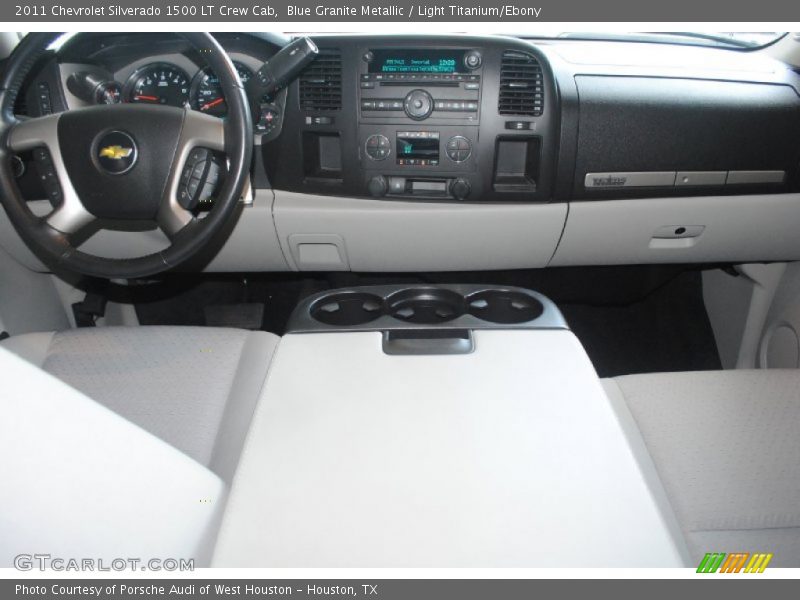 Blue Granite Metallic / Light Titanium/Ebony 2011 Chevrolet Silverado 1500 LT Crew Cab