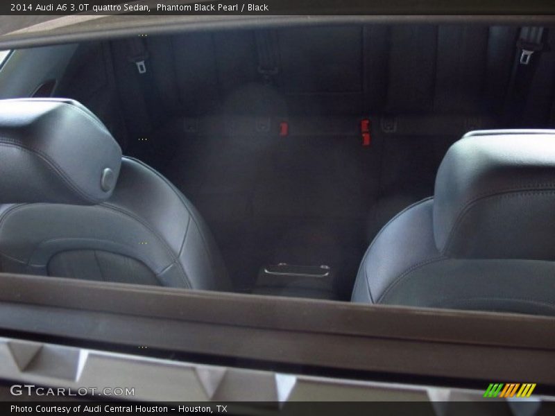 Phantom Black Pearl / Black 2014 Audi A6 3.0T quattro Sedan