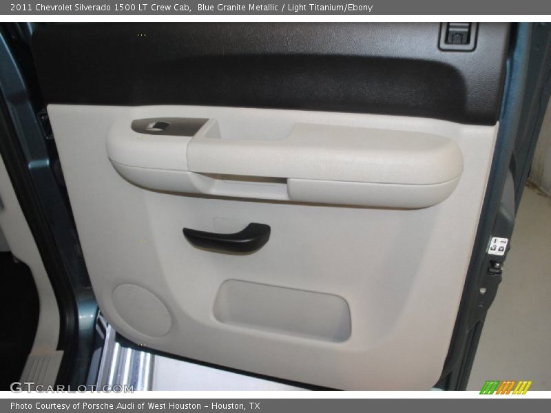 Blue Granite Metallic / Light Titanium/Ebony 2011 Chevrolet Silverado 1500 LT Crew Cab