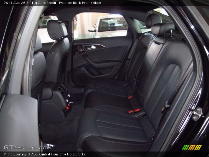 Phantom Black Pearl / Black 2014 Audi A6 3.0T quattro Sedan