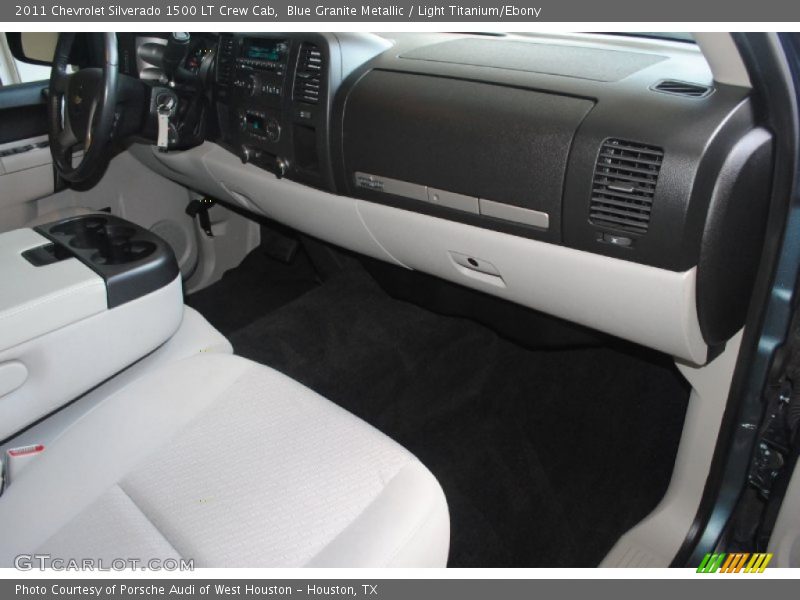 Blue Granite Metallic / Light Titanium/Ebony 2011 Chevrolet Silverado 1500 LT Crew Cab