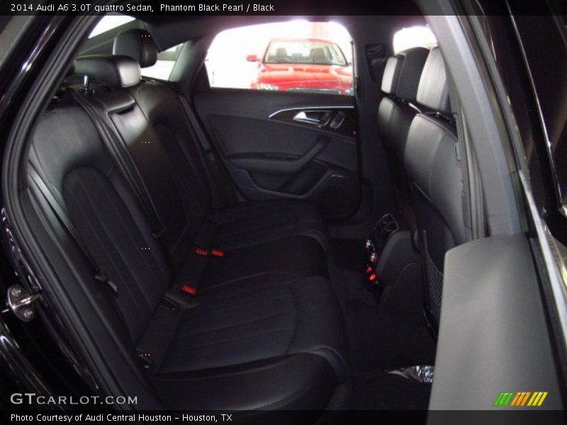 Phantom Black Pearl / Black 2014 Audi A6 3.0T quattro Sedan