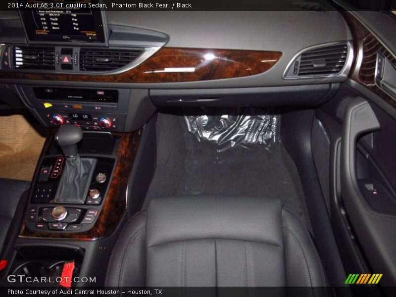 Phantom Black Pearl / Black 2014 Audi A6 3.0T quattro Sedan