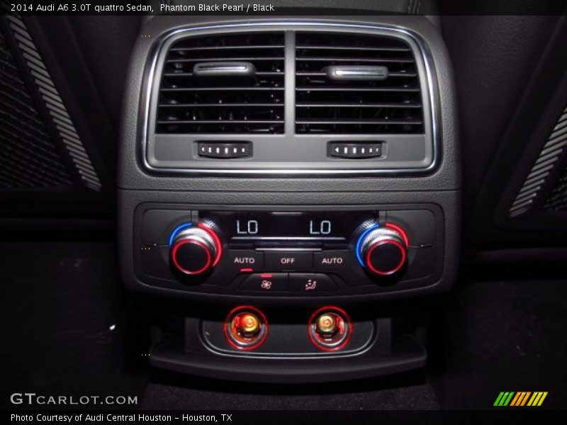 Phantom Black Pearl / Black 2014 Audi A6 3.0T quattro Sedan