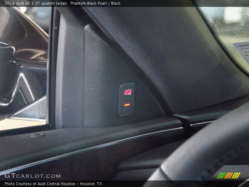 Phantom Black Pearl / Black 2014 Audi A6 3.0T quattro Sedan