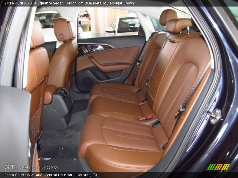 Rear Seat of 2014 A6 3.0T quattro Sedan