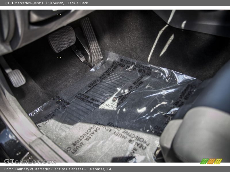 Black / Black 2011 Mercedes-Benz E 350 Sedan
