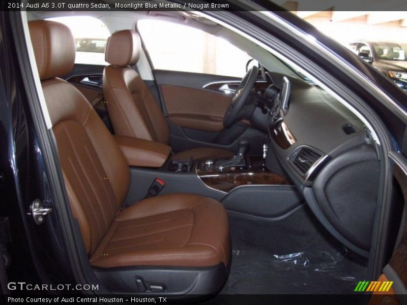 Front Seat of 2014 A6 3.0T quattro Sedan