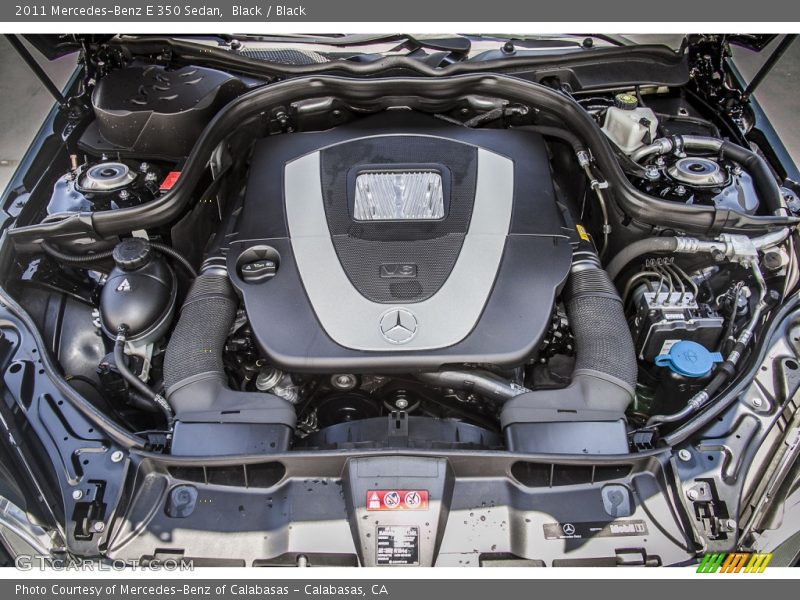 Black / Black 2011 Mercedes-Benz E 350 Sedan