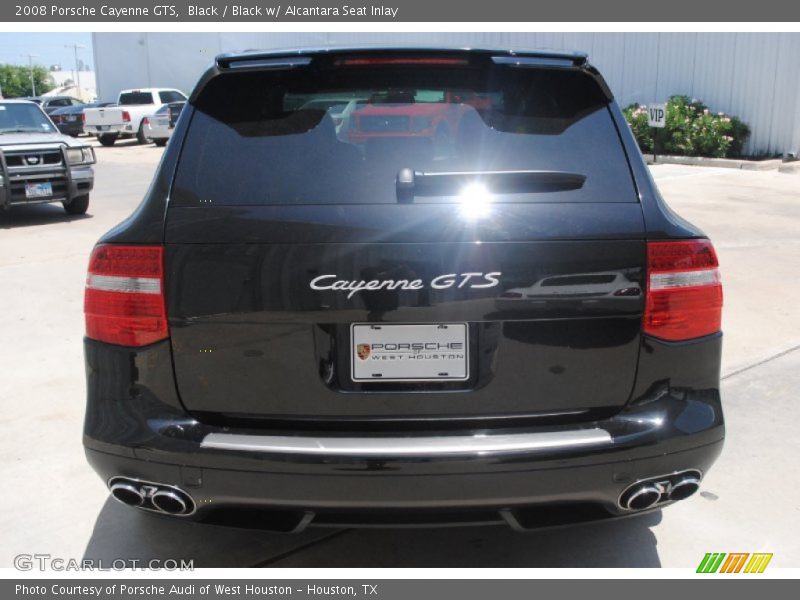 Black / Black w/ Alcantara Seat Inlay 2008 Porsche Cayenne GTS