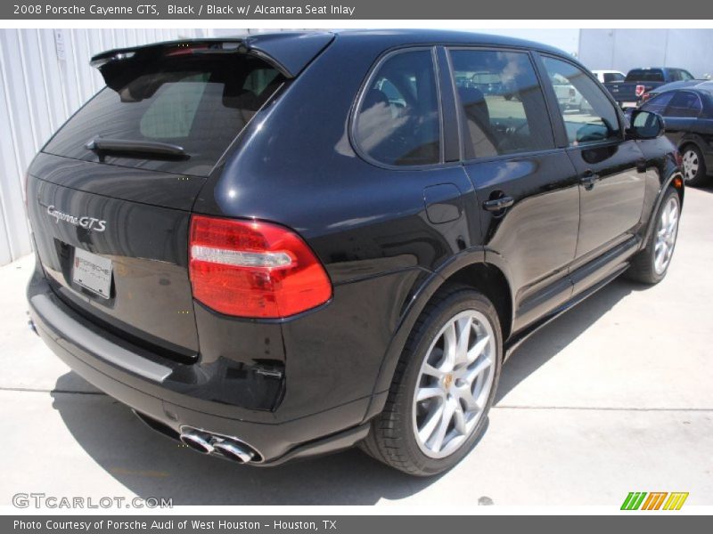 Black / Black w/ Alcantara Seat Inlay 2008 Porsche Cayenne GTS