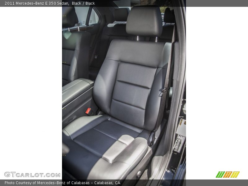 Black / Black 2011 Mercedes-Benz E 350 Sedan