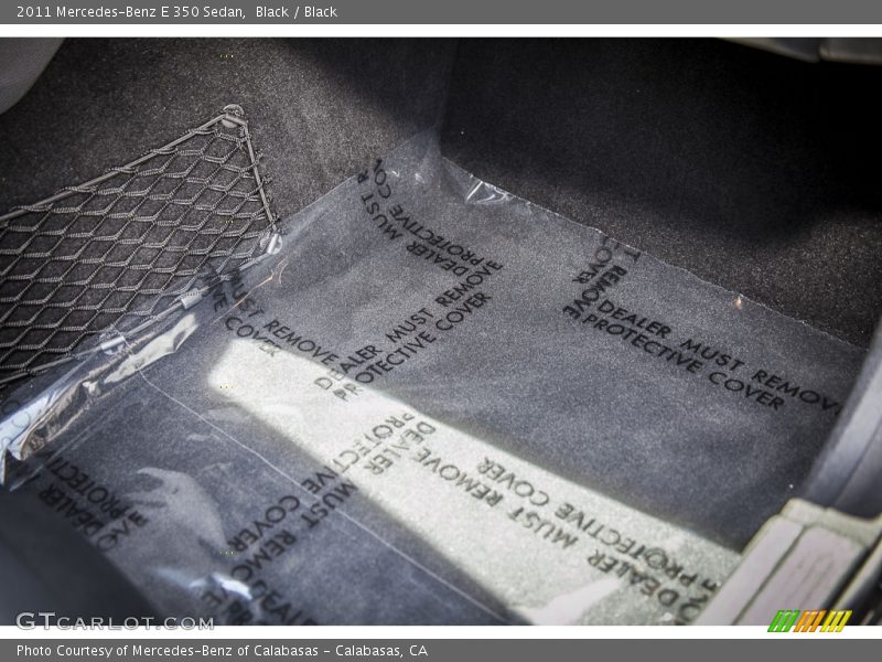 Black / Black 2011 Mercedes-Benz E 350 Sedan