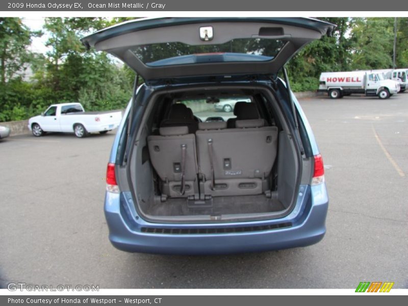Ocean Mist Metallic / Gray 2009 Honda Odyssey EX