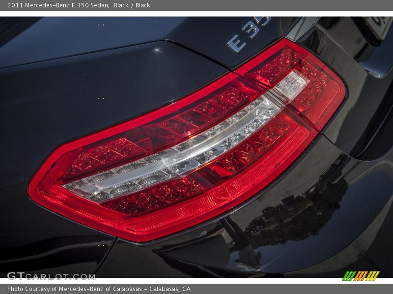 Black / Black 2011 Mercedes-Benz E 350 Sedan