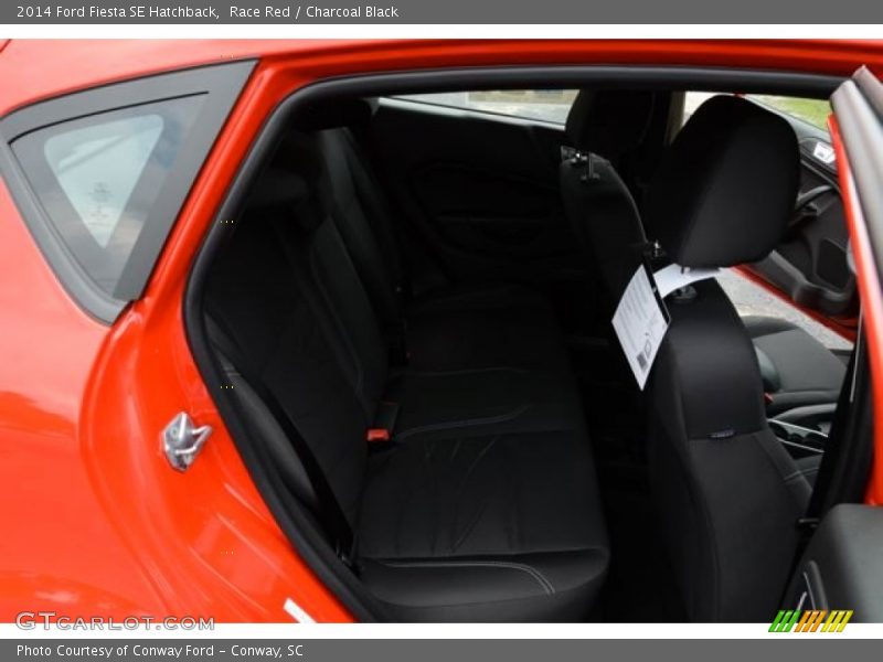 Race Red / Charcoal Black 2014 Ford Fiesta SE Hatchback