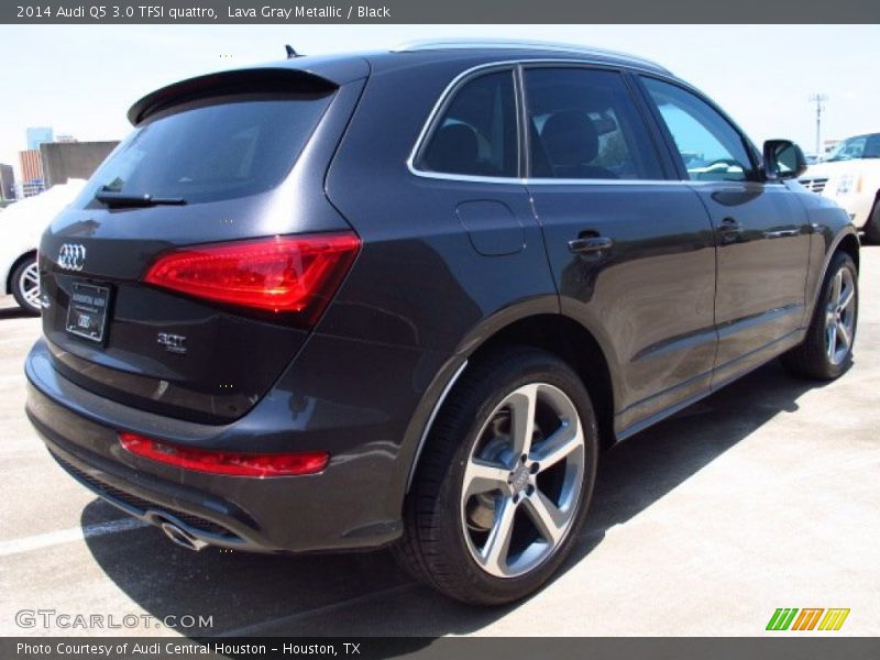 Lava Gray Metallic / Black 2014 Audi Q5 3.0 TFSI quattro