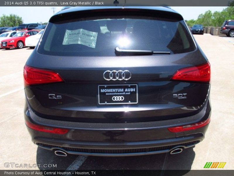 Lava Gray Metallic / Black 2014 Audi Q5 3.0 TFSI quattro