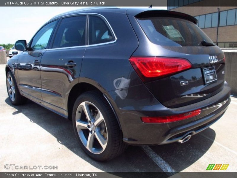 Lava Gray Metallic / Black 2014 Audi Q5 3.0 TFSI quattro