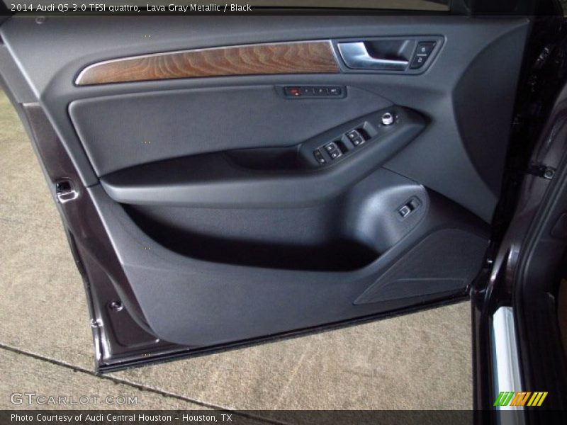 Lava Gray Metallic / Black 2014 Audi Q5 3.0 TFSI quattro