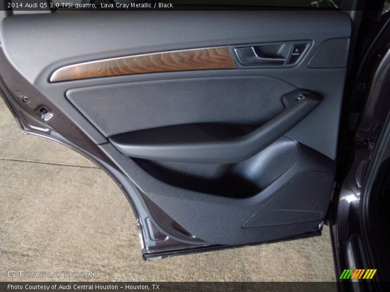 Lava Gray Metallic / Black 2014 Audi Q5 3.0 TFSI quattro