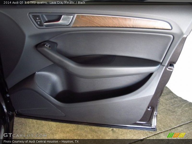 Lava Gray Metallic / Black 2014 Audi Q5 3.0 TFSI quattro