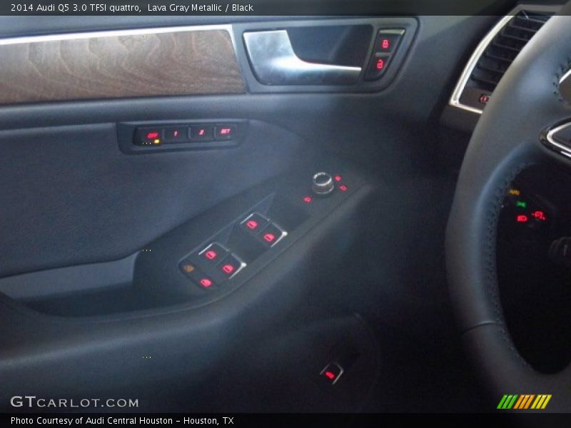 Lava Gray Metallic / Black 2014 Audi Q5 3.0 TFSI quattro