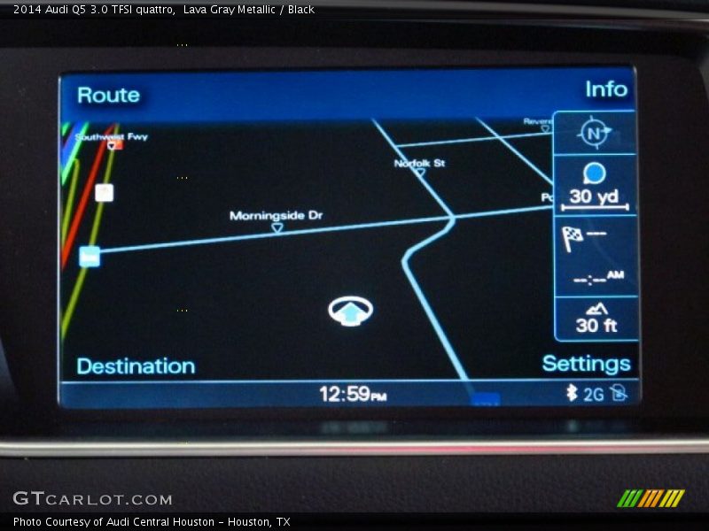 Lava Gray Metallic / Black 2014 Audi Q5 3.0 TFSI quattro