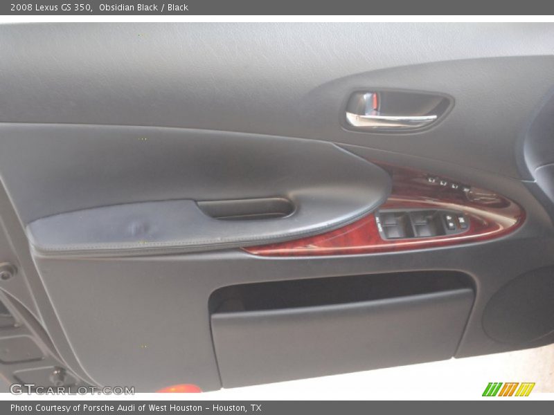 Obsidian Black / Black 2008 Lexus GS 350