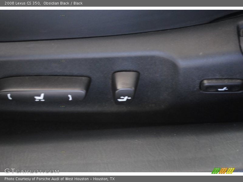 Obsidian Black / Black 2008 Lexus GS 350