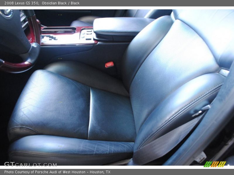 Obsidian Black / Black 2008 Lexus GS 350