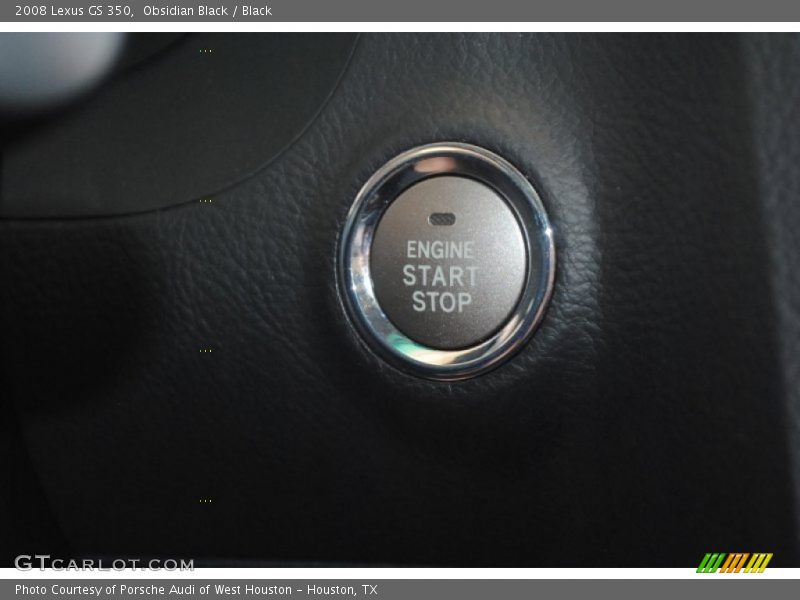Obsidian Black / Black 2008 Lexus GS 350