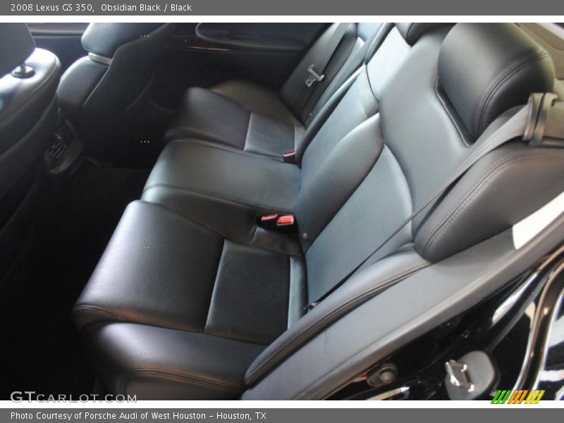 Obsidian Black / Black 2008 Lexus GS 350