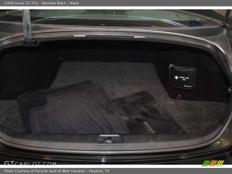 Obsidian Black / Black 2008 Lexus GS 350