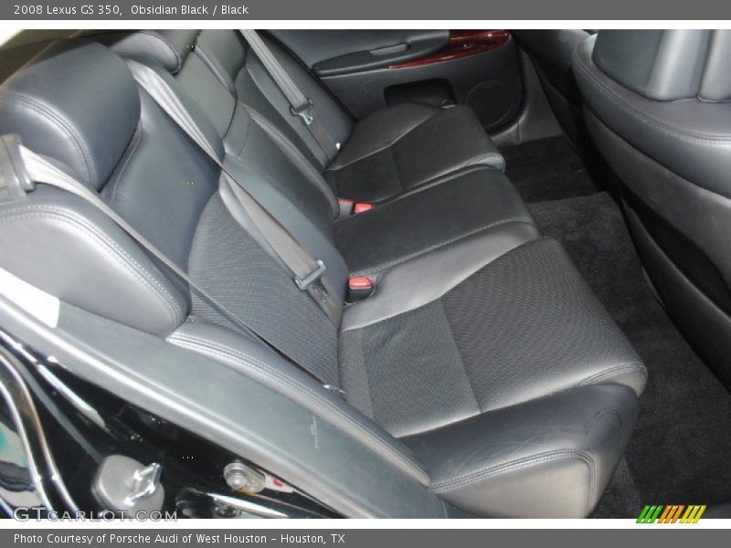 Obsidian Black / Black 2008 Lexus GS 350