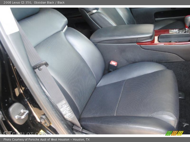 Obsidian Black / Black 2008 Lexus GS 350