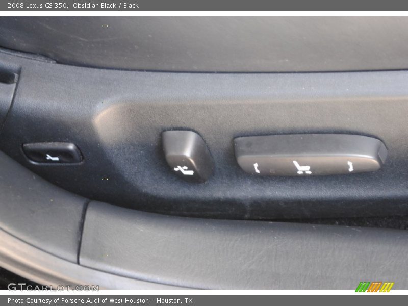 Obsidian Black / Black 2008 Lexus GS 350