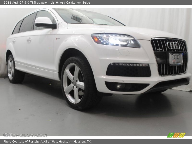 Ibis White / Cardamom Beige 2011 Audi Q7 3.0 TFSI quattro