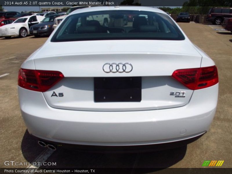 Glacier White Metallic / Black 2014 Audi A5 2.0T quattro Coupe