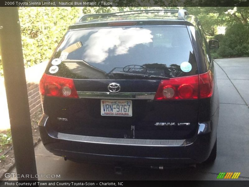 Nautical Blue Metallic / Taupe 2006 Toyota Sienna Limited